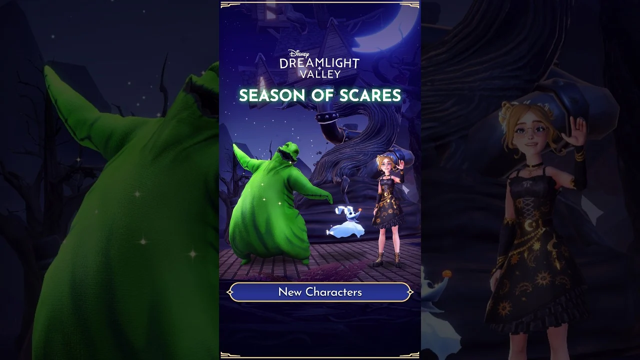 oogie boogie e zero em dreamlight valley 2