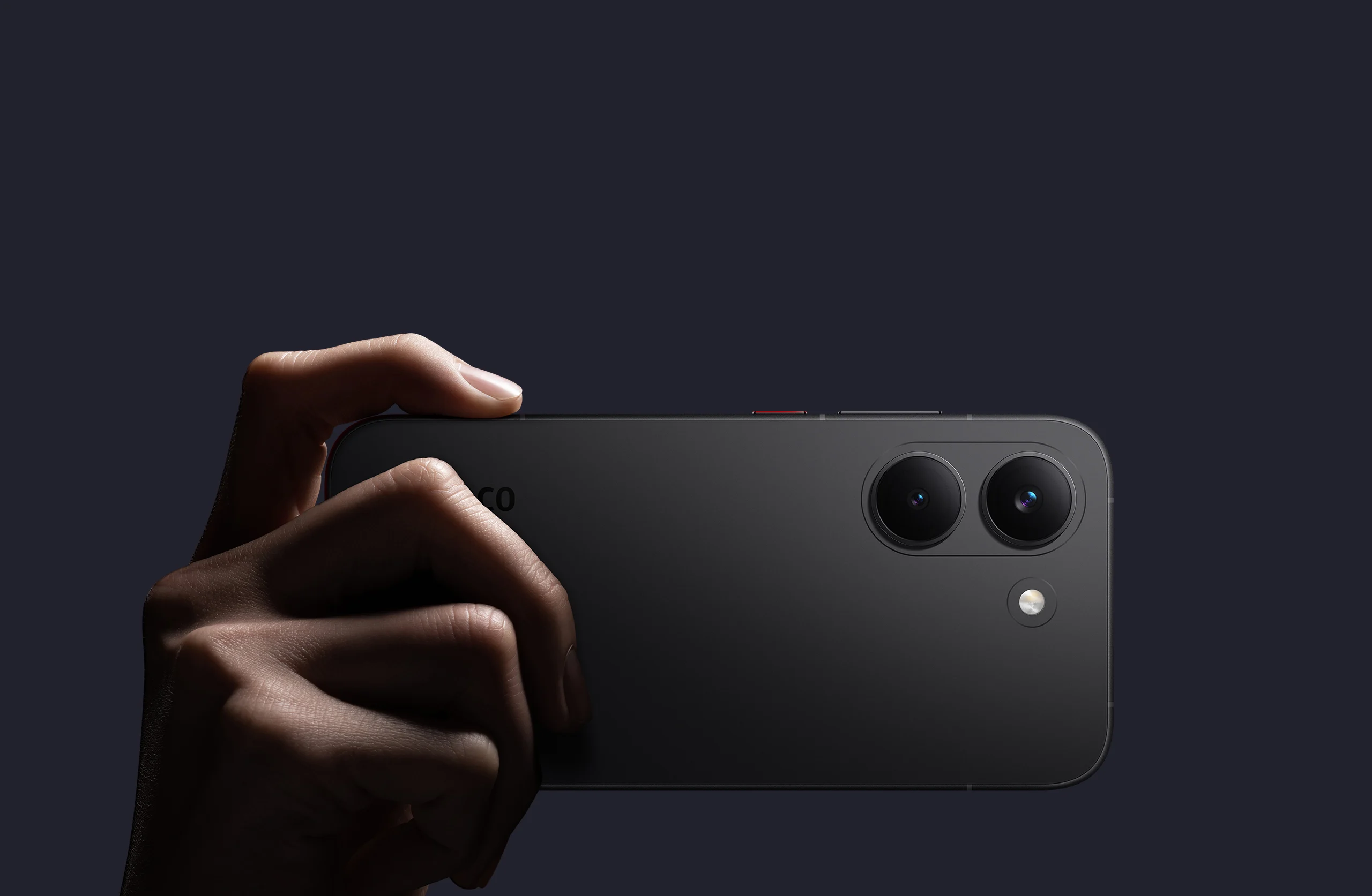 Parte traseira e câmeras do POCO X8 Pro