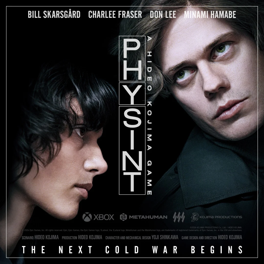 Bill Skarsgård e Charlee Fraser no novo pôster de Physint