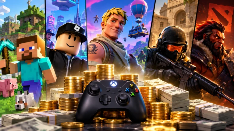Ganhar dinheiro com videogame é possível, mas a realidade é bem diferente daqueles anúncios que prometem Pix apenas por deixar um jogo aberto.