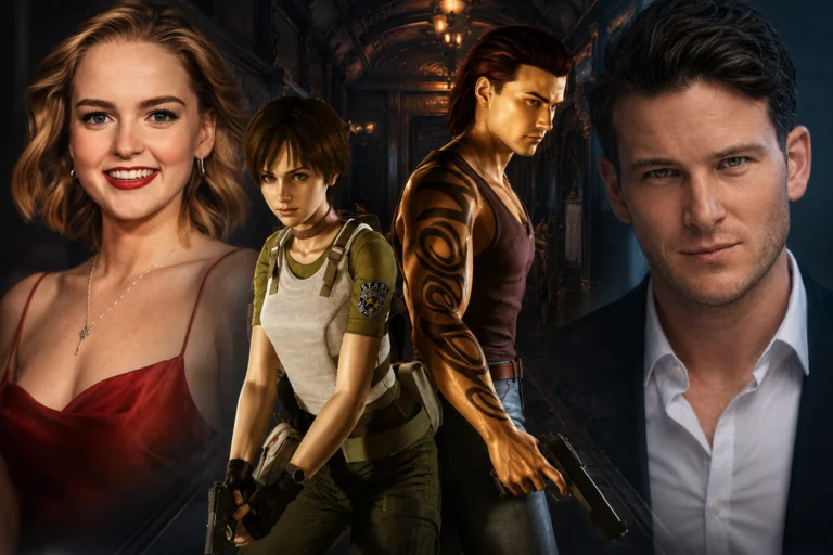 Vazamento aponta Hallea Jones e Jon McLaren como possíveis novos intérpretes de Rebecca Chambers e Billy Coen no remake de Resident Evil Zero; Capcom ainda não confirmou o projeto nem o elenco