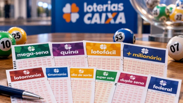 Resultado das loterias hoje: confira Mega-Sena, Quina, Lotofácil e mais