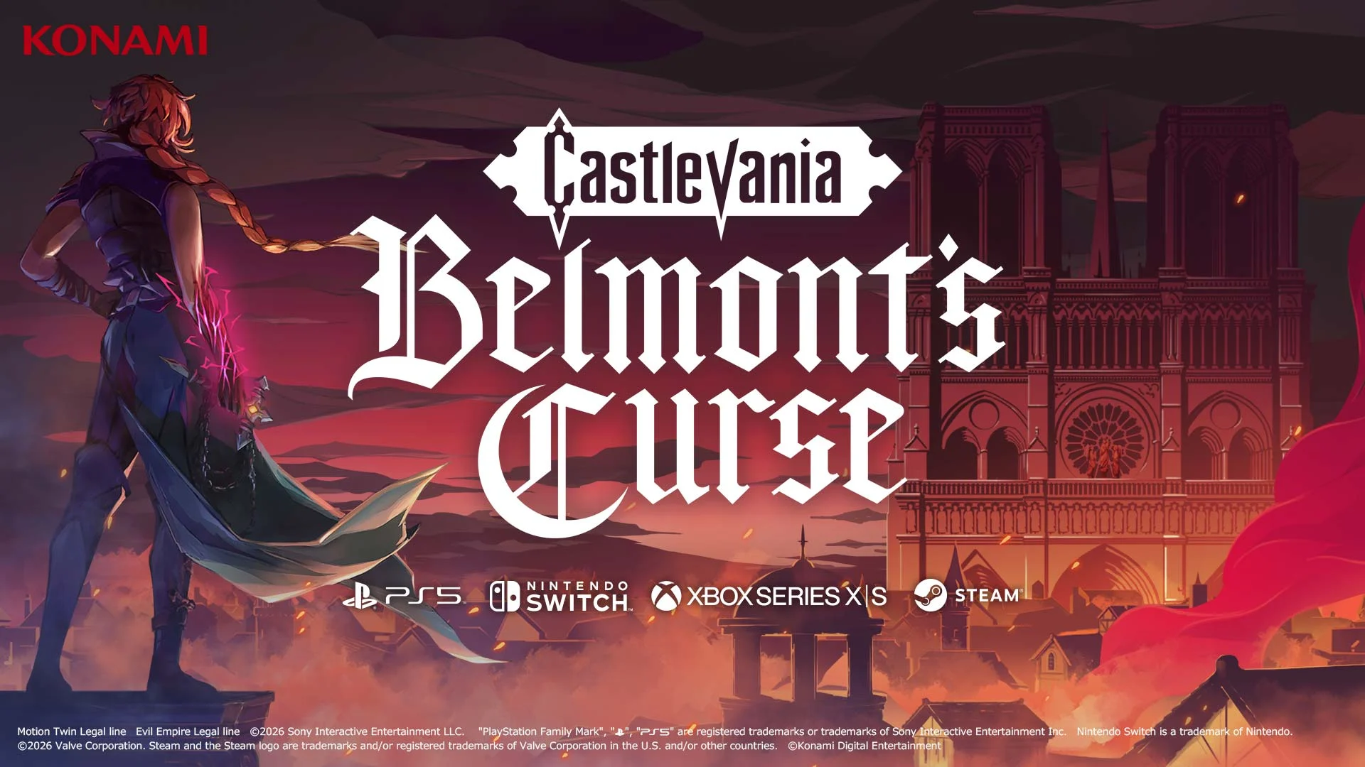 Arte oficial de Castlevania Belmont's Curse