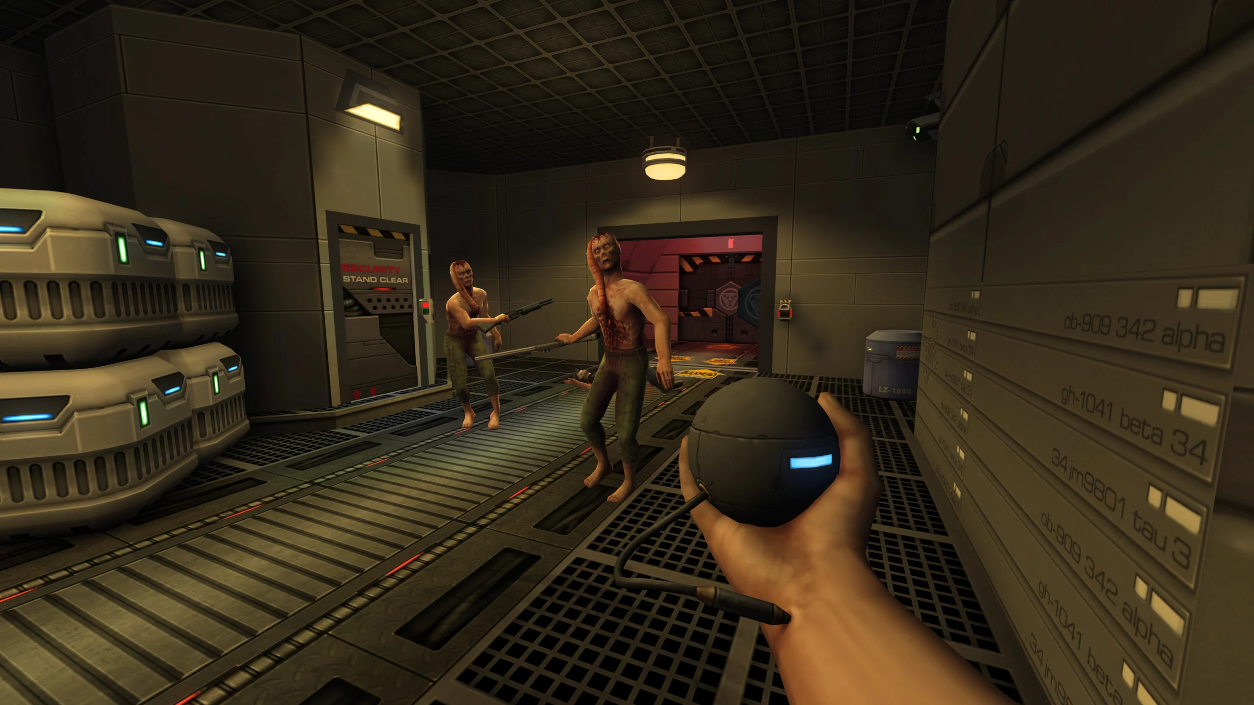 Jogador enfrenta mutantes em System Shock 2: 25th Anniversary Remaster