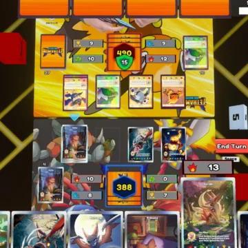 TCG Card Shop Simulator 1.0 chega em 15 de setembro de 2026 com Tetramon Duel Master, um jogo de cartas completo dentro do simulador.