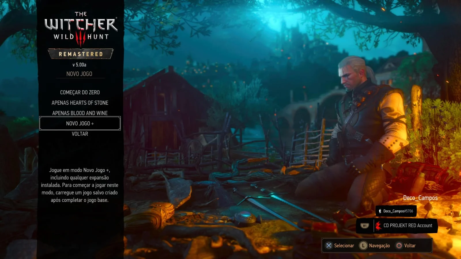The Witcher 3 Remastered: como começar o New Game+ do jeito certo