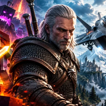 The Witcher 3 Remastered e Ace Combat 8 lideram os lançamentos de games da semana