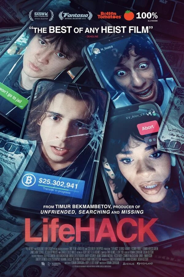 Pôster oficial do filme LifeHack