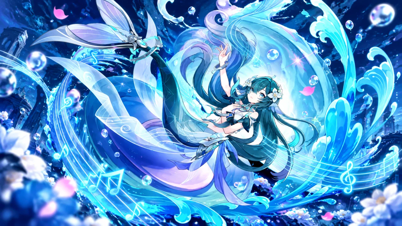 melhor build Vodyanitsa Genshin Impact
