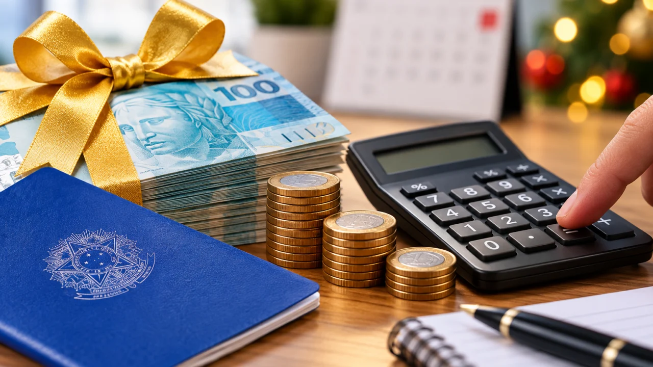 13o salario 2026 calcule quanto vai receber na 1a e 2a 1