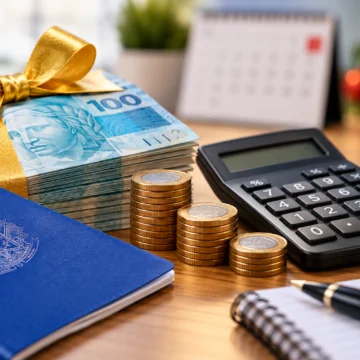 13º salário 2026: calcule quanto vai receber na 1ª e 2ª parcela
