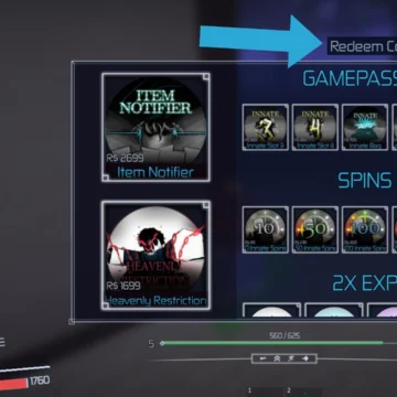 Jujutsu Infinite codes: códigos ativos em outubro de 2026 e como resgatar
