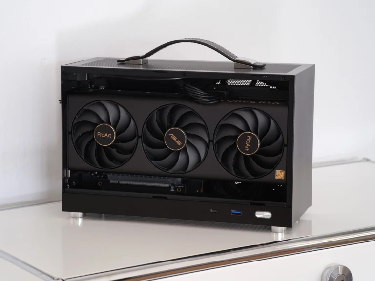 3840px Dllu small form factor pc 2024 left side open