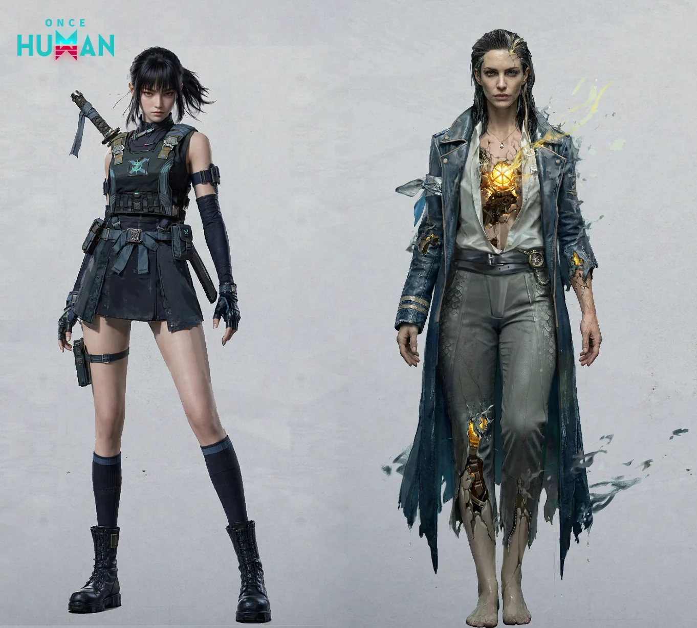 Arte oficial apresenta duas personagens da história de Isles of Abyss em Once Human
