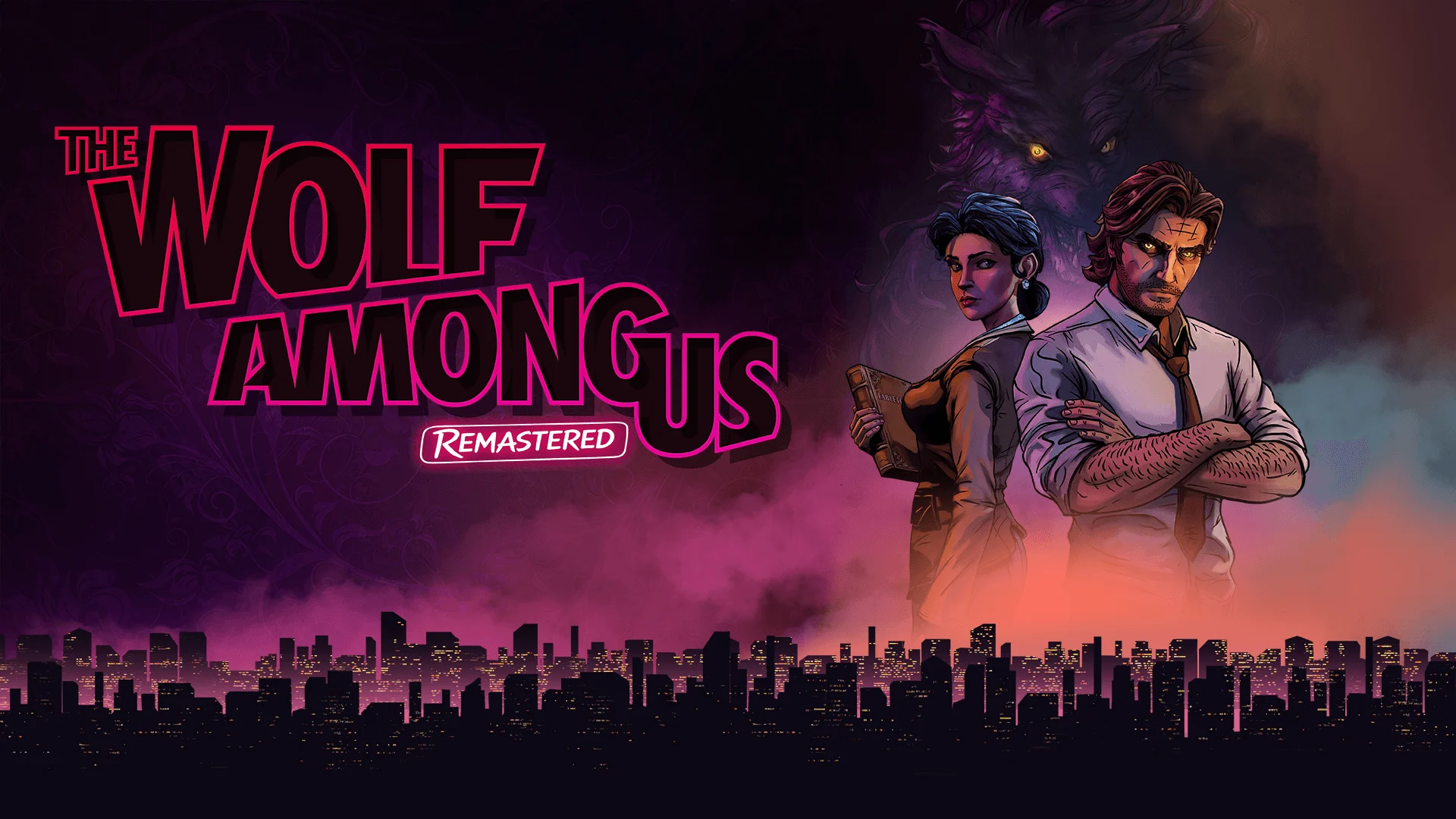 Bigby Wolf e Snow White em The Wolf Among Us Remastered