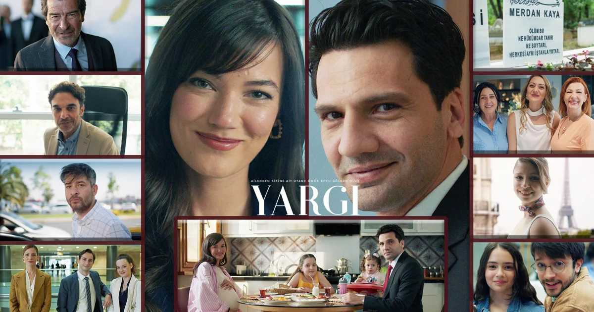 Montagem oficial do epílogo de Yargı com Ceylin, Ilgaz e a família