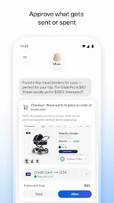 Exemplo da tela oficial do Muse para aprovação de uma operação solicitada ao assistente