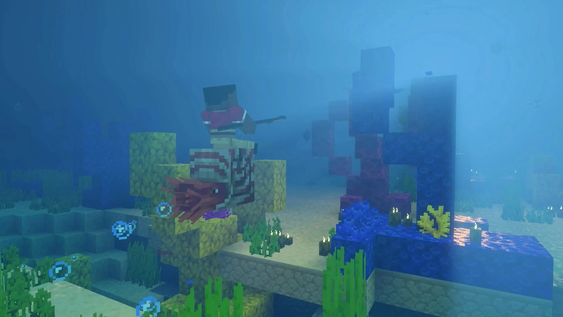 Imagem oficial de Minecraft no Nintendo Switch 2