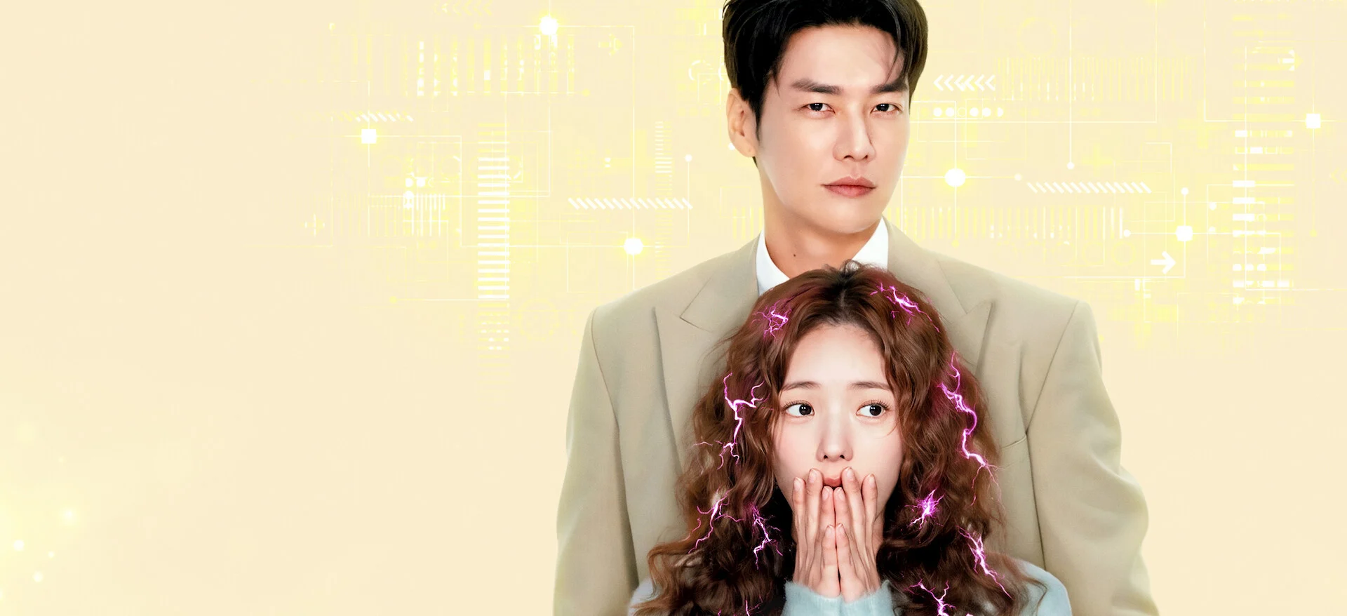 Kim Young-kwang e Chae Soo-bin em imagem de divulgação de Um Choque de Amor