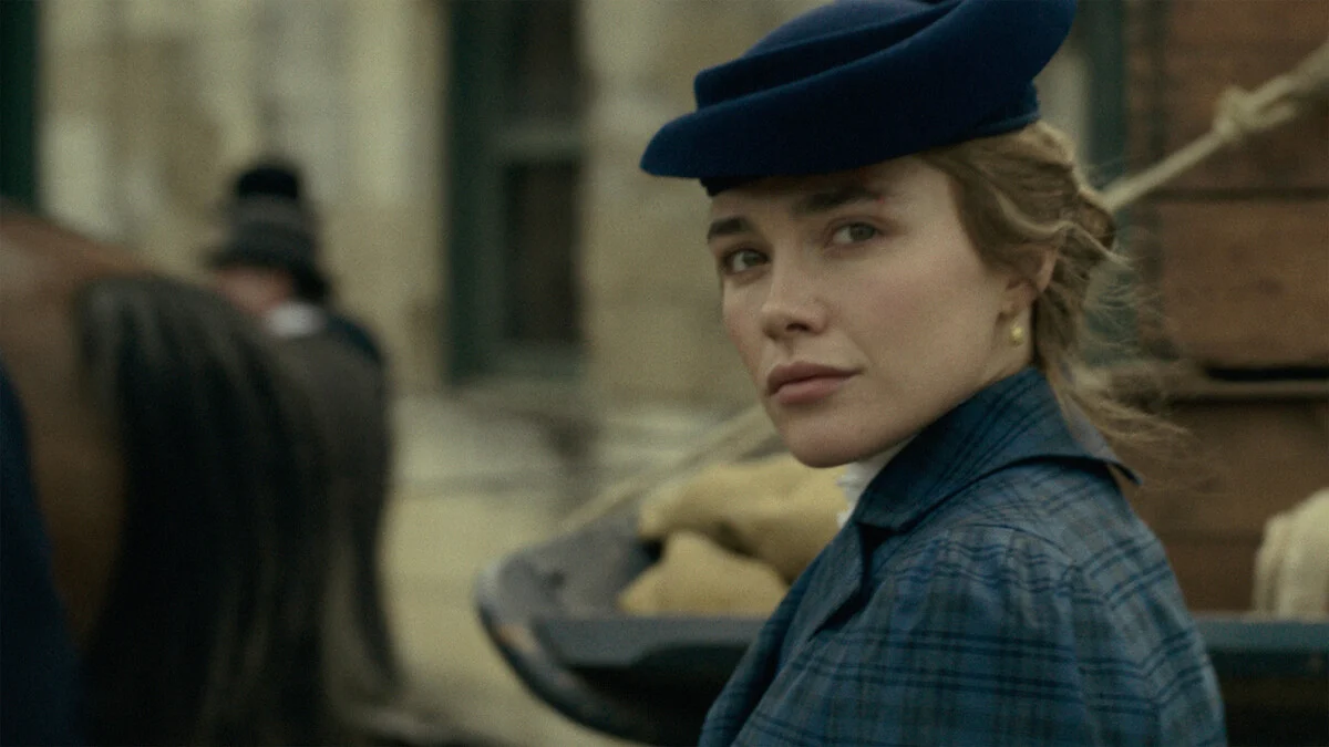 Florence Pugh interpreta Cathy Ames em cenário de época de A Leste do Éden