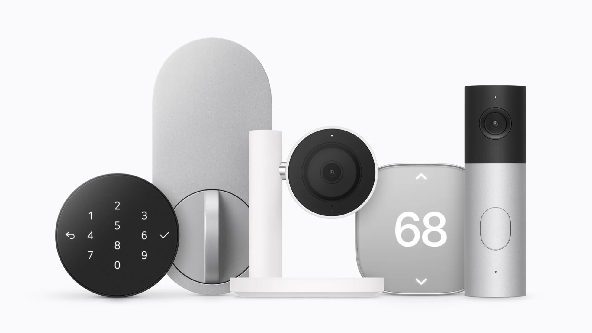 Linha Apple Home Collection com fechadura inteligente LG, câmera interna, campainha 2,5K e termostato