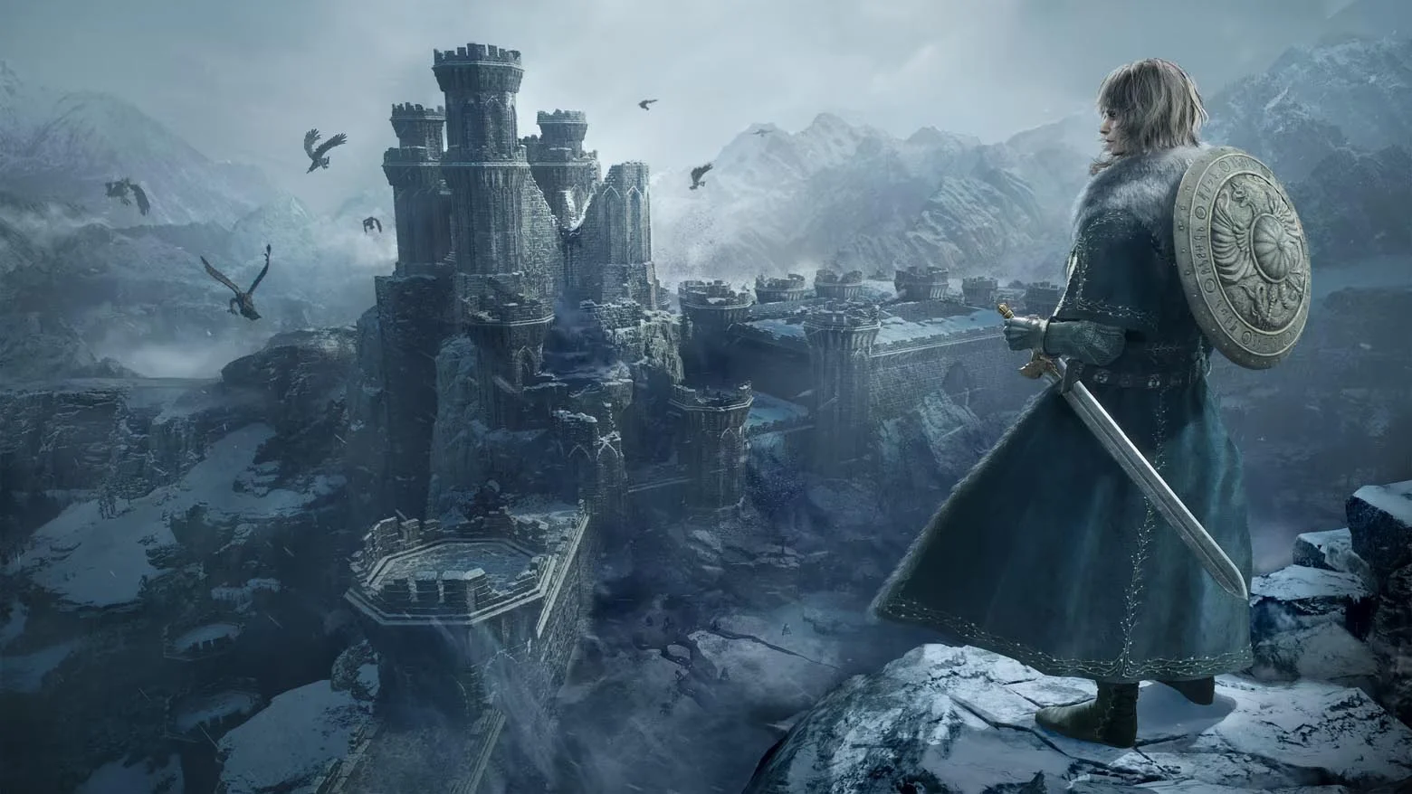 Arisen observa a região congelada de Norgan em Dragon’s Dogma 2 Dark Arisen