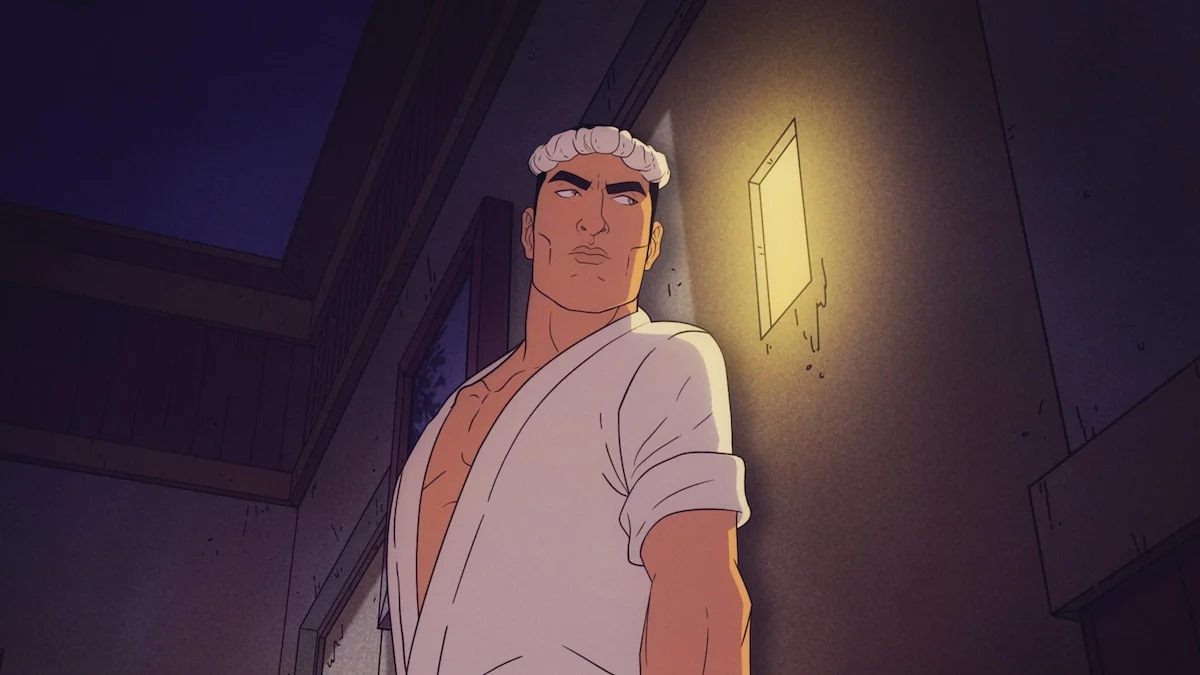 Imagem oficial da série animada Get Jiro, adaptação dos quadrinhos de Anthony Bourdain