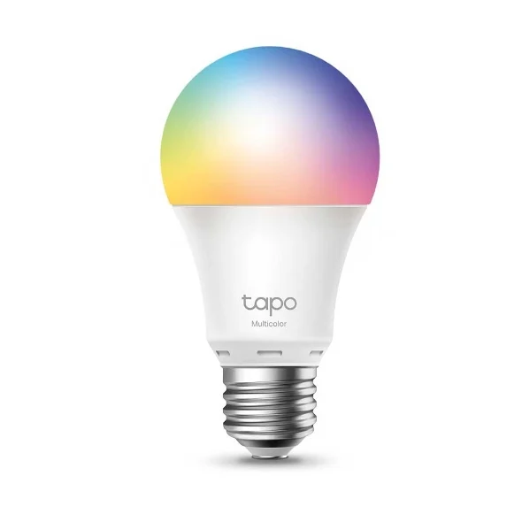 Lâmpada inteligente TP-Link Tapo L530E com iluminação colorida e soquete E27
