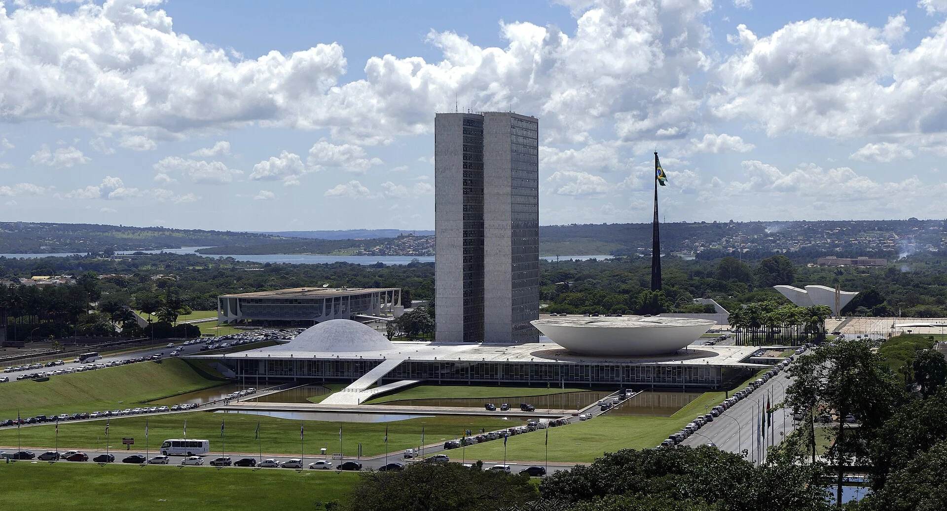 Congresso Nacional em Brasília, responsável pela análise do Orçamento de 2027
