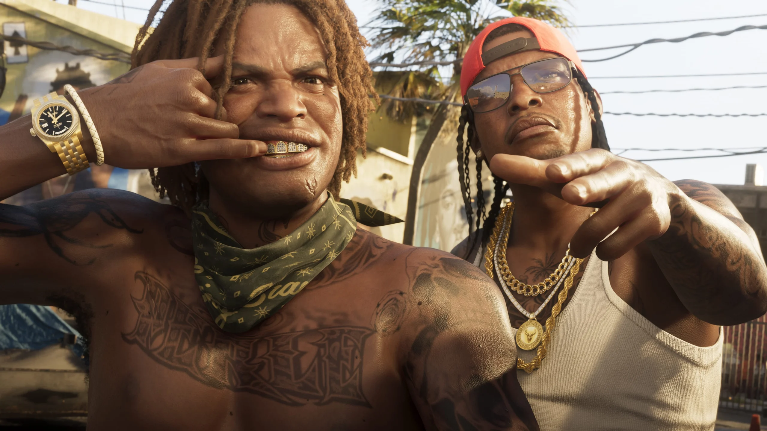 Imagem oficial de Vice City no universo de Grand Theft Auto VI