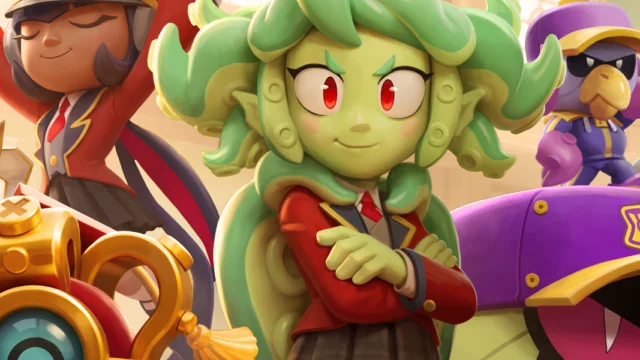 Personagens de Brawl Stars reunidos em arte oficial da Supercell