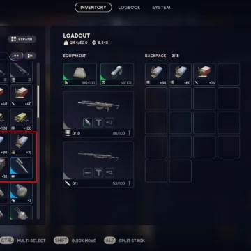 ARC Raiders: como guardar armas e itens no Posto Avançado