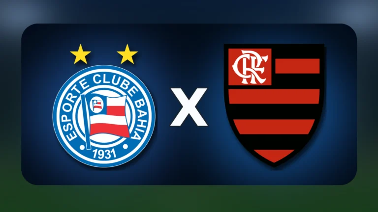 Bahia x Flamengo: onde assistir ao vivo, horário e canais em 18/10