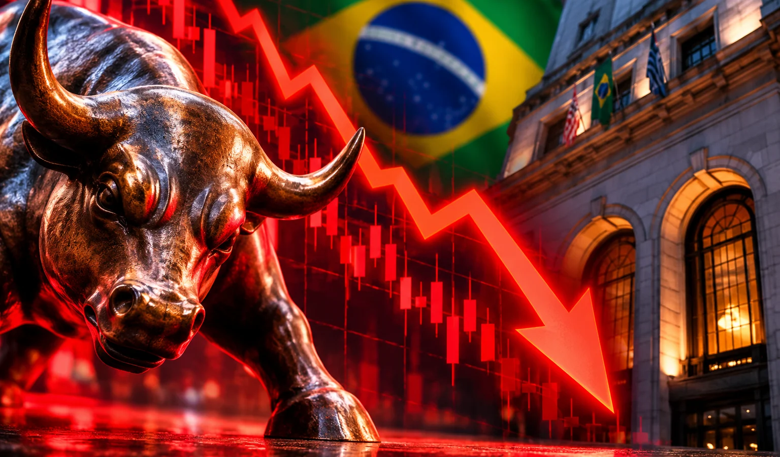 Bovespa hj (26/10): Ibovespa cai 10% e B3 aciona circuit breaker