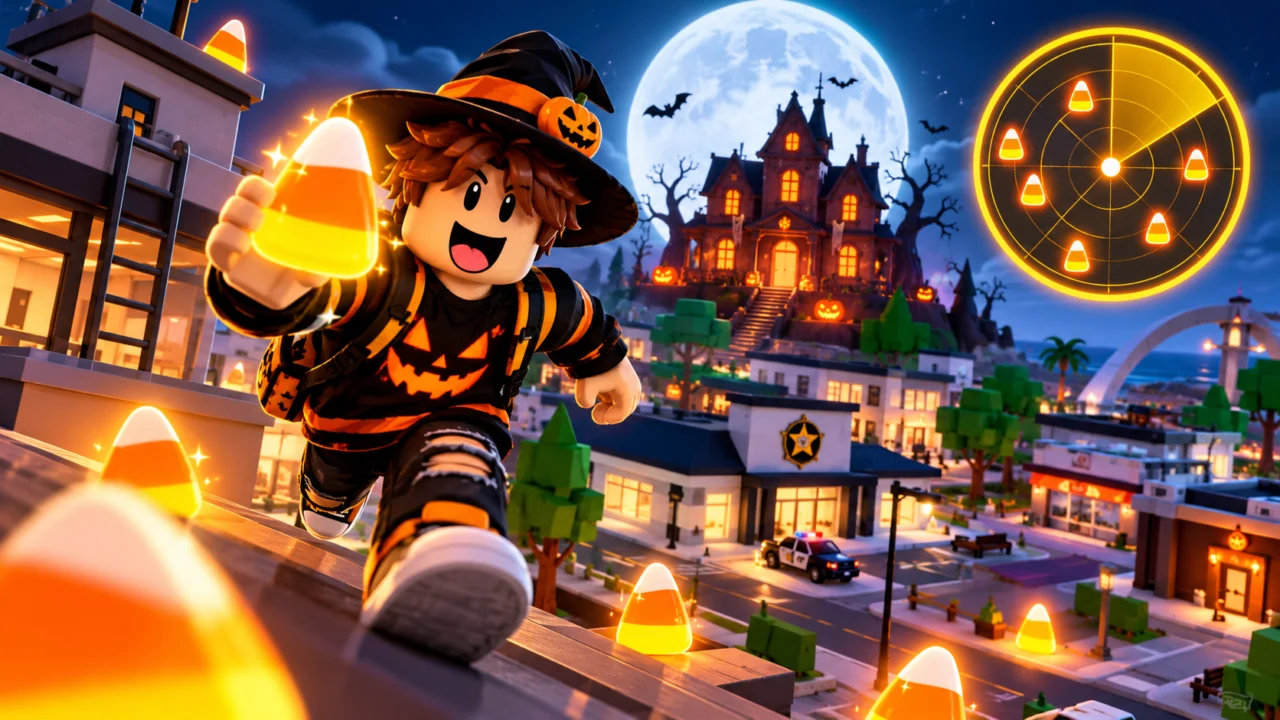 Brookhaven Halloween 2026: onde encontrar os 60 doces e ganhar recompensas