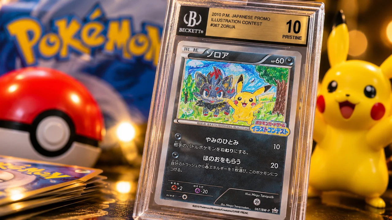 Um desenho infantil virou uma das cartas mais raras de Pokémon e acabou vendido por R$ 780 mil