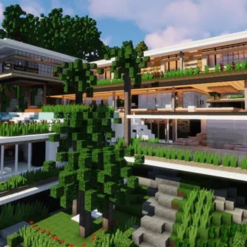 12 casas modernas para construir no Minecraft, das fáceis às avançadas