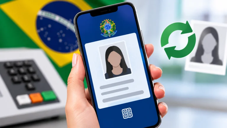 Se você já cadastrou sua biometria na Justiça Eleitoral, é possível tentar habilitar a fotografia pelo próprio e-Título.