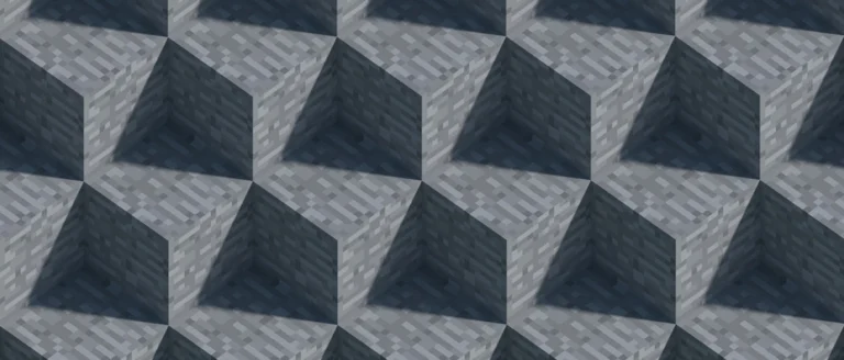 Ilustração oficial de blocos de pedra comum do Minecraft