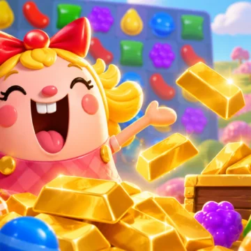 Como ganhar barras de ouro grátis no Candy Crush Saga em 2026