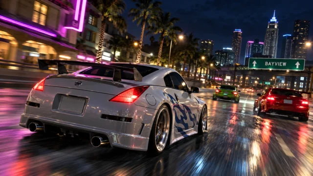 NFS Underground 2 pode ser explorado no navegador por meio do Carmeet, projeto grátis com 29 carros e multiplayer.