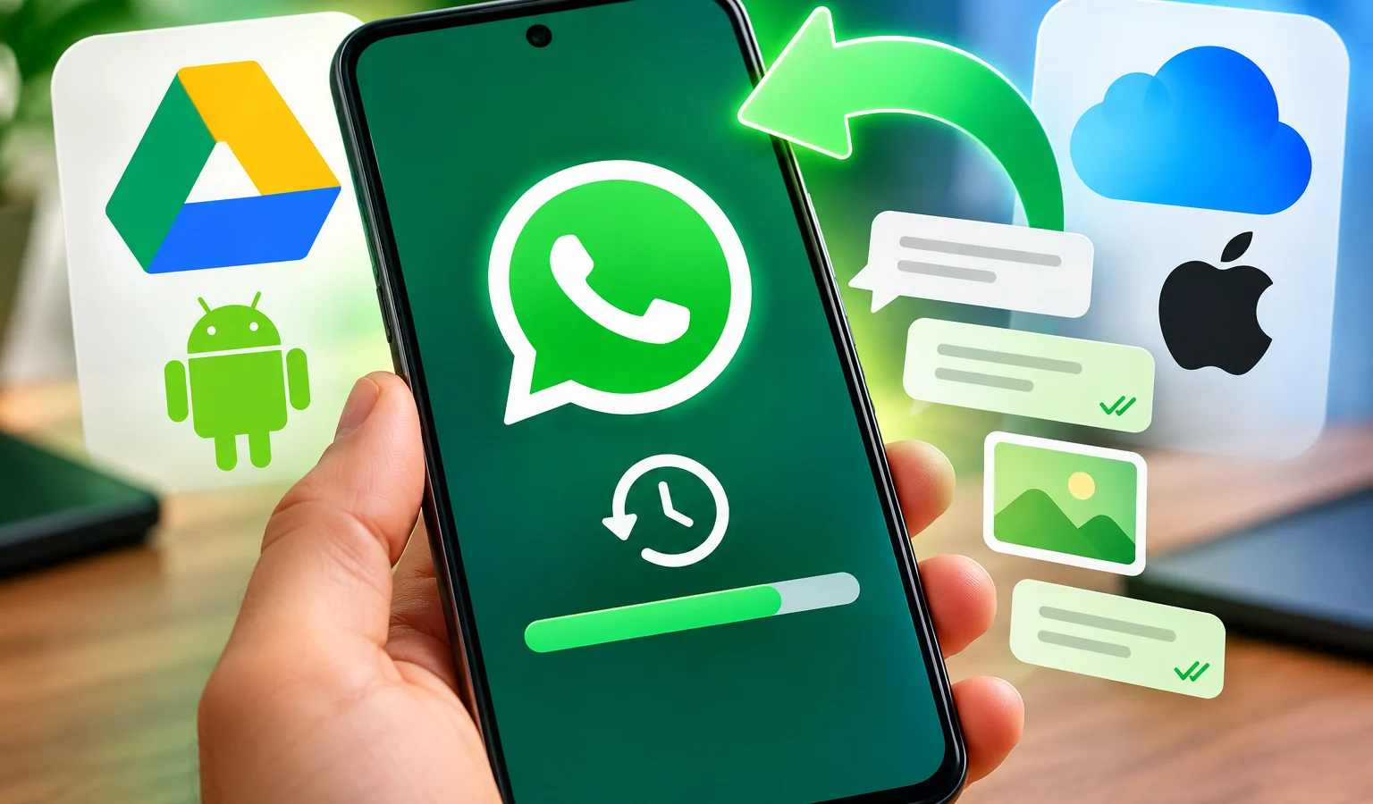 Como recuperar conversas do WhatsApp usando o backup mais recente