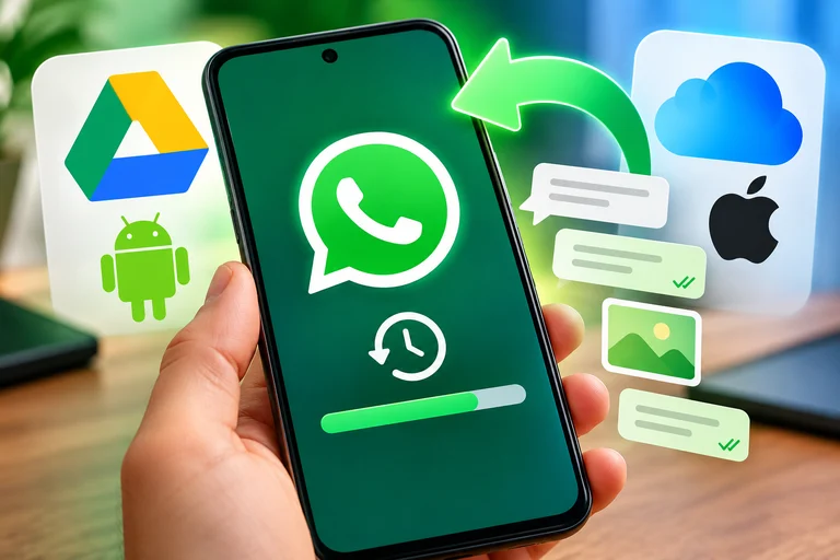 Como restaurar o backup do WhatsApp e recuperar suas conversas