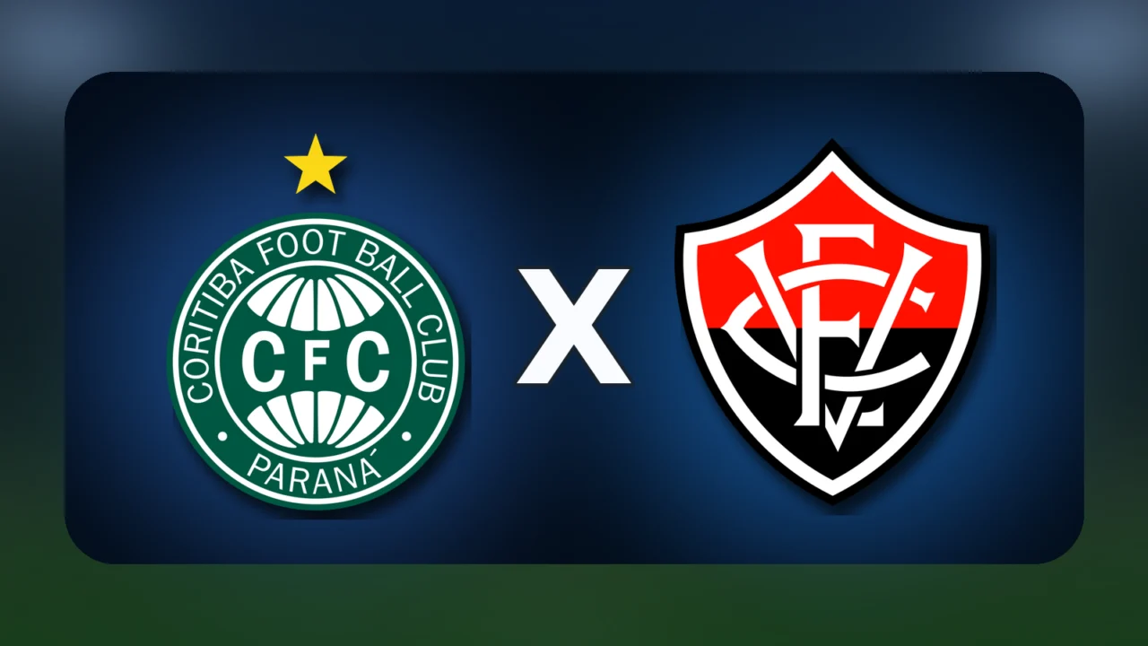 Coritiba x Vitória: onde assistir ao vivo, horário e canais em 29/10