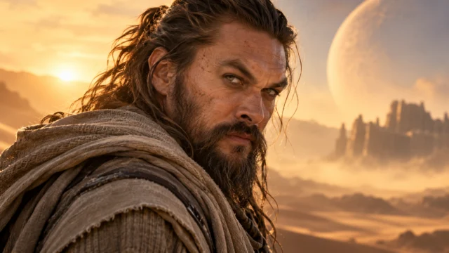Nova imagem mostra Jason Momoa como Hayt, uma versão geneticamente recriada de Duncan Idaho, que morreu protegendo Paul Atreides no primeiro longa.