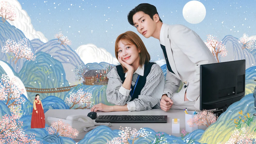 Jo Bo-ah e Rowoon em arte oficial de Nosso Destino.