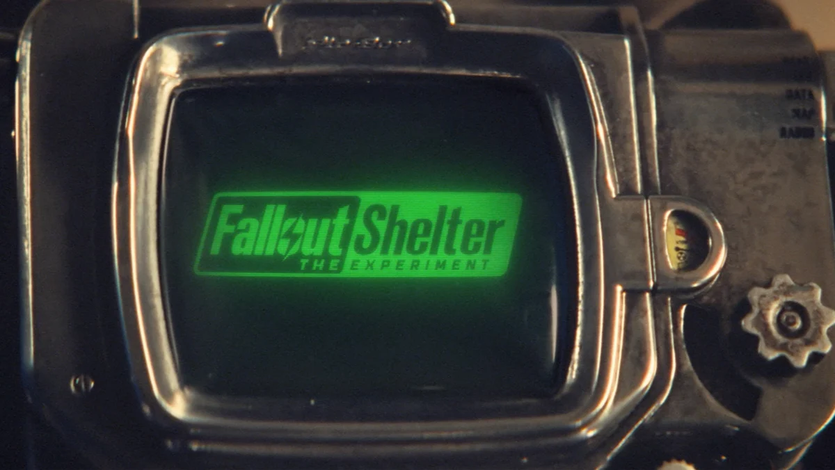Material promocional de Fallout Shelter The Experiment divulgado com a data de estreia do reality do Prime Video