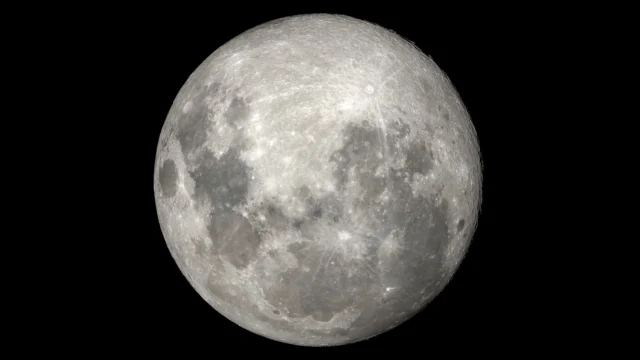 Visualização científica da Lua em 25 de outubro de 2026, às 06h00 de Brasília, com o sul lunar para cima e iluminação na etapa gibosa crescente