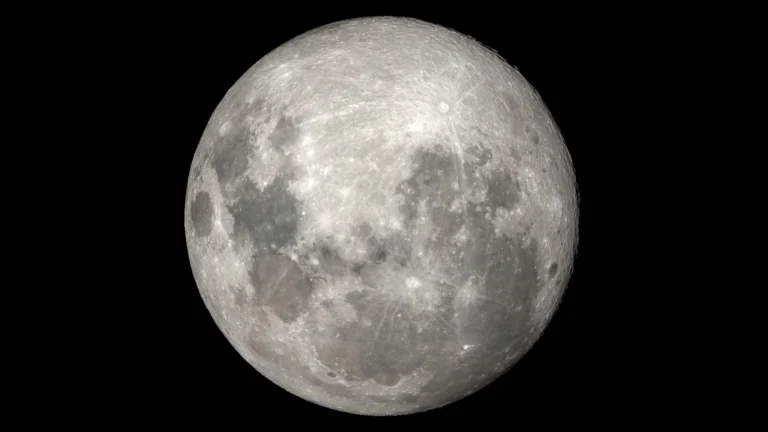 Visualização científica da Lua em 25 de outubro de 2026, às 06h00 de Brasília, com o sul lunar para cima e iluminação na etapa gibosa crescente