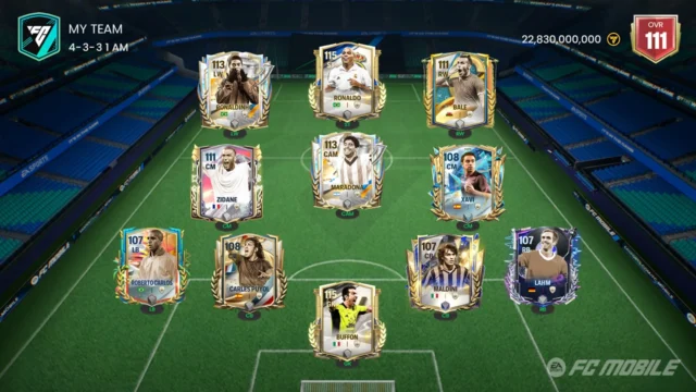 FC Mobile 27: melhores atacantes, meias, zagueiros e goleiros